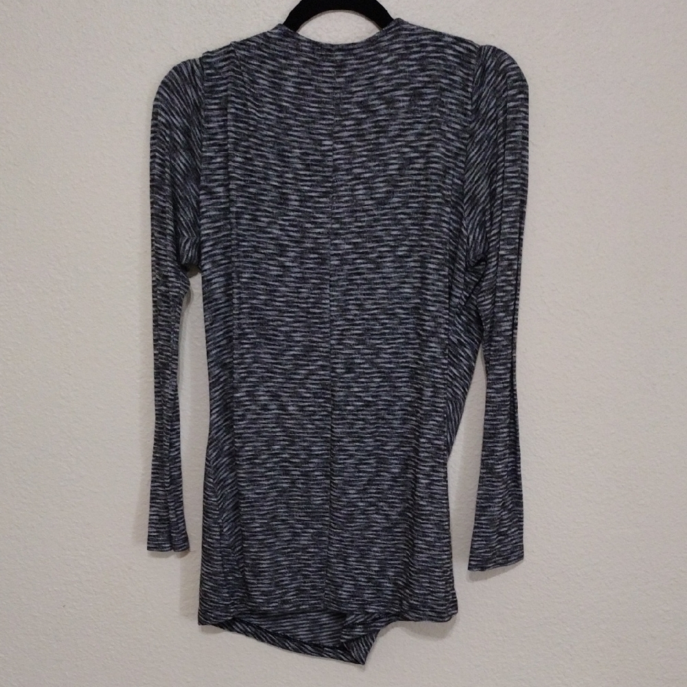 Maurices Black and Gray Cowl Neck Sweater - Picture 6 of 9